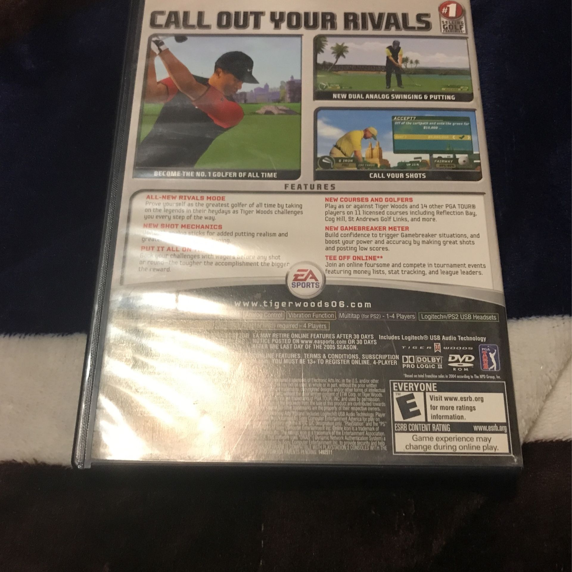 Tiger Woods PGA Tour06 PS2