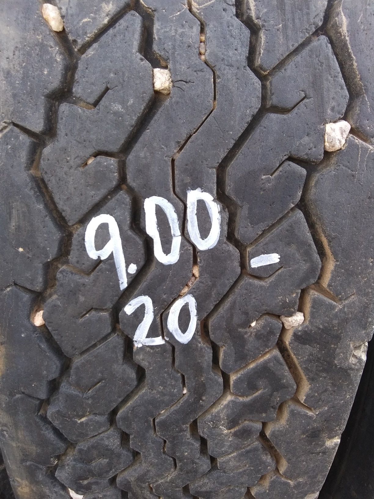 9.00-20 four tractor tires w/inner tubes $40each