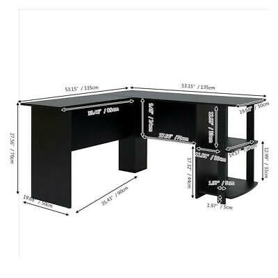Computer Desk with Bookshelves