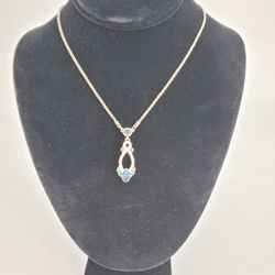 Givenchy Blue Stone Necklace Thumbnail