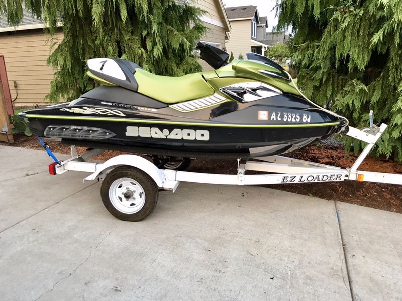 2005 Seadoo RXP 215 Supercharged Jet Ski w/ Trailer Sea Doo for Sale in