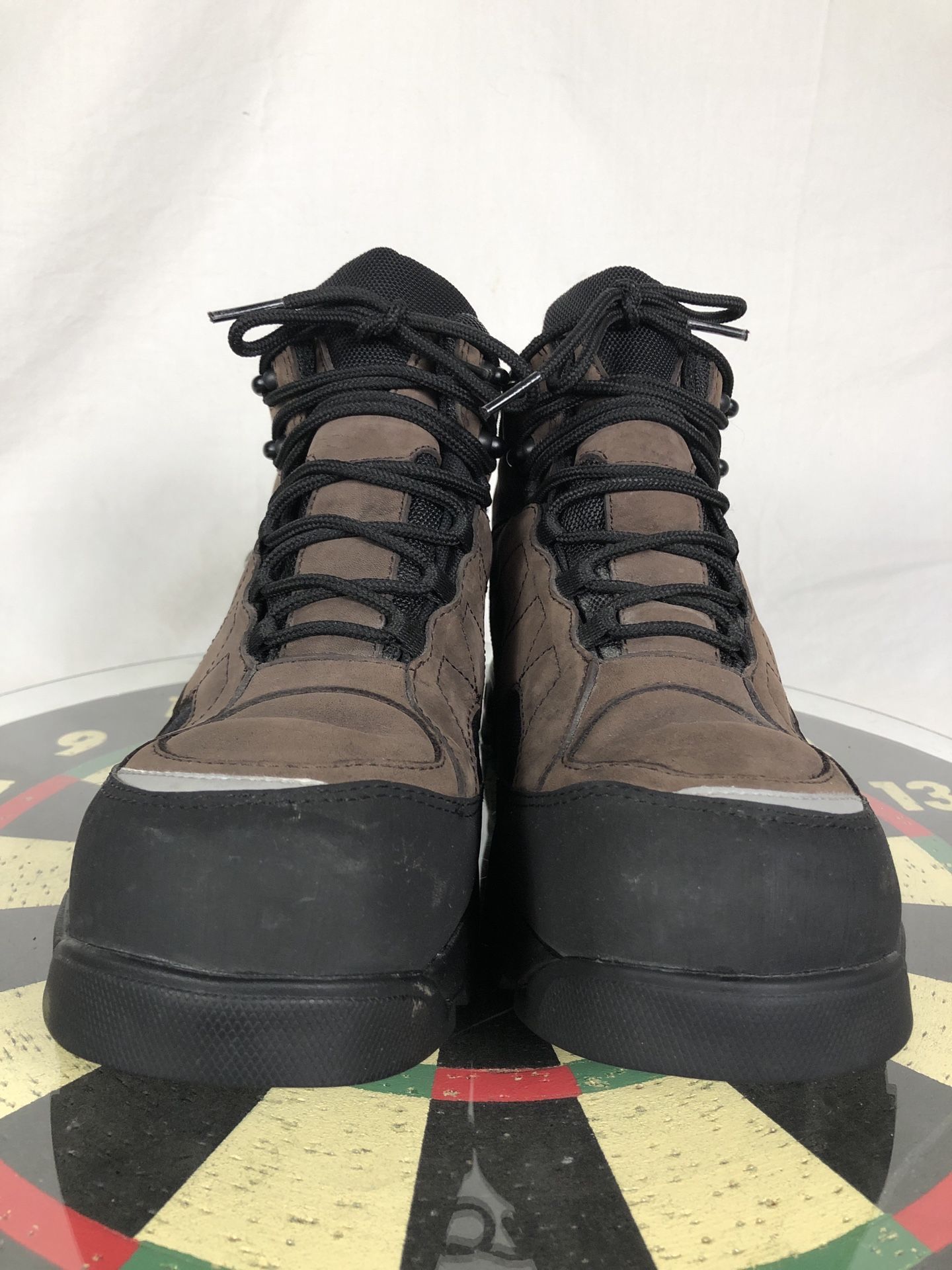 Nike ACG Air Hiking Brown Boots Men 9.5 US Leather Vintage 303830 Camping 2002
