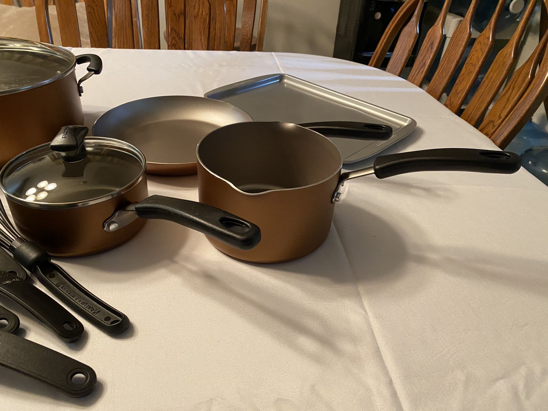 13 Piece Farberware Cookstart DiamondMax NonStick Cookware Set
