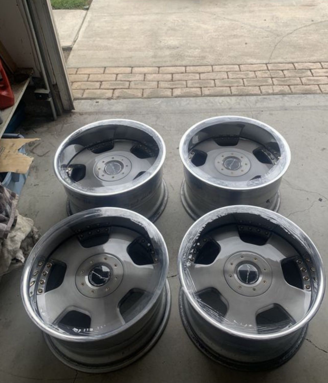 SSR vienna dish three piece wheels 