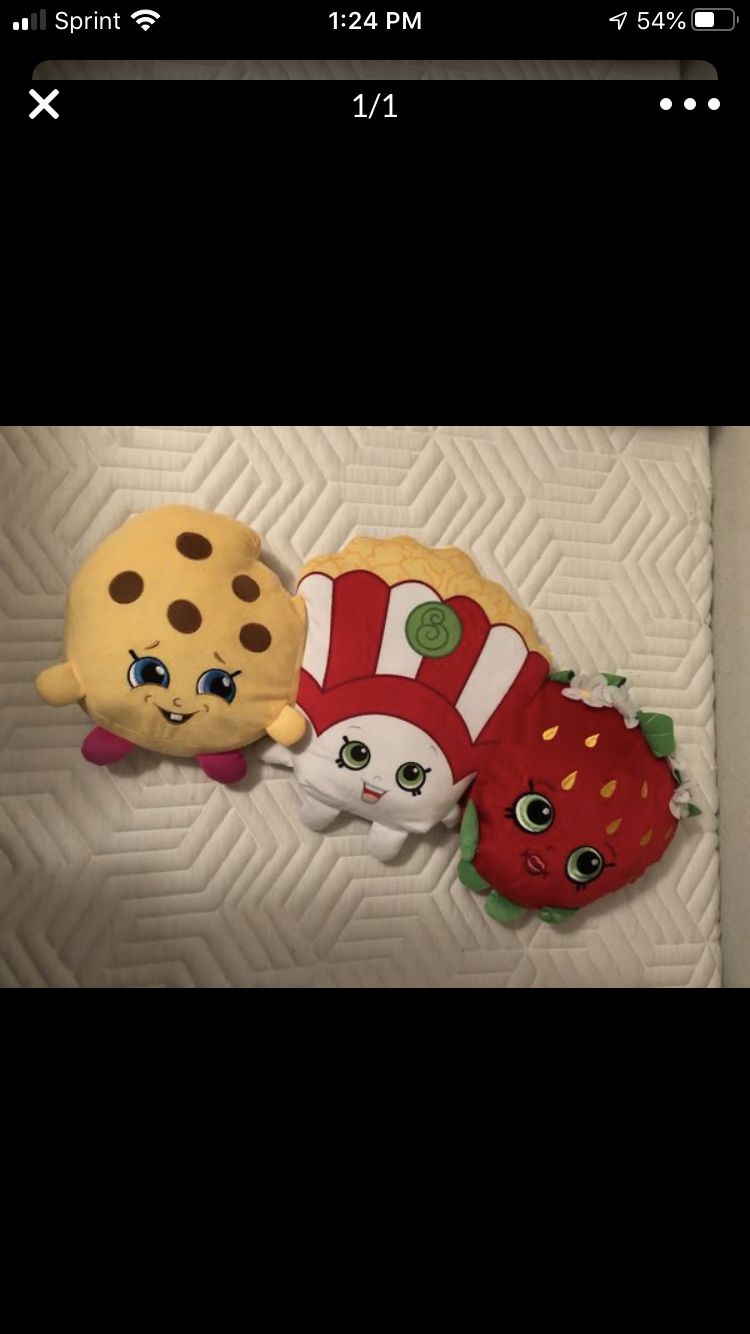 Shopkins Pillow
