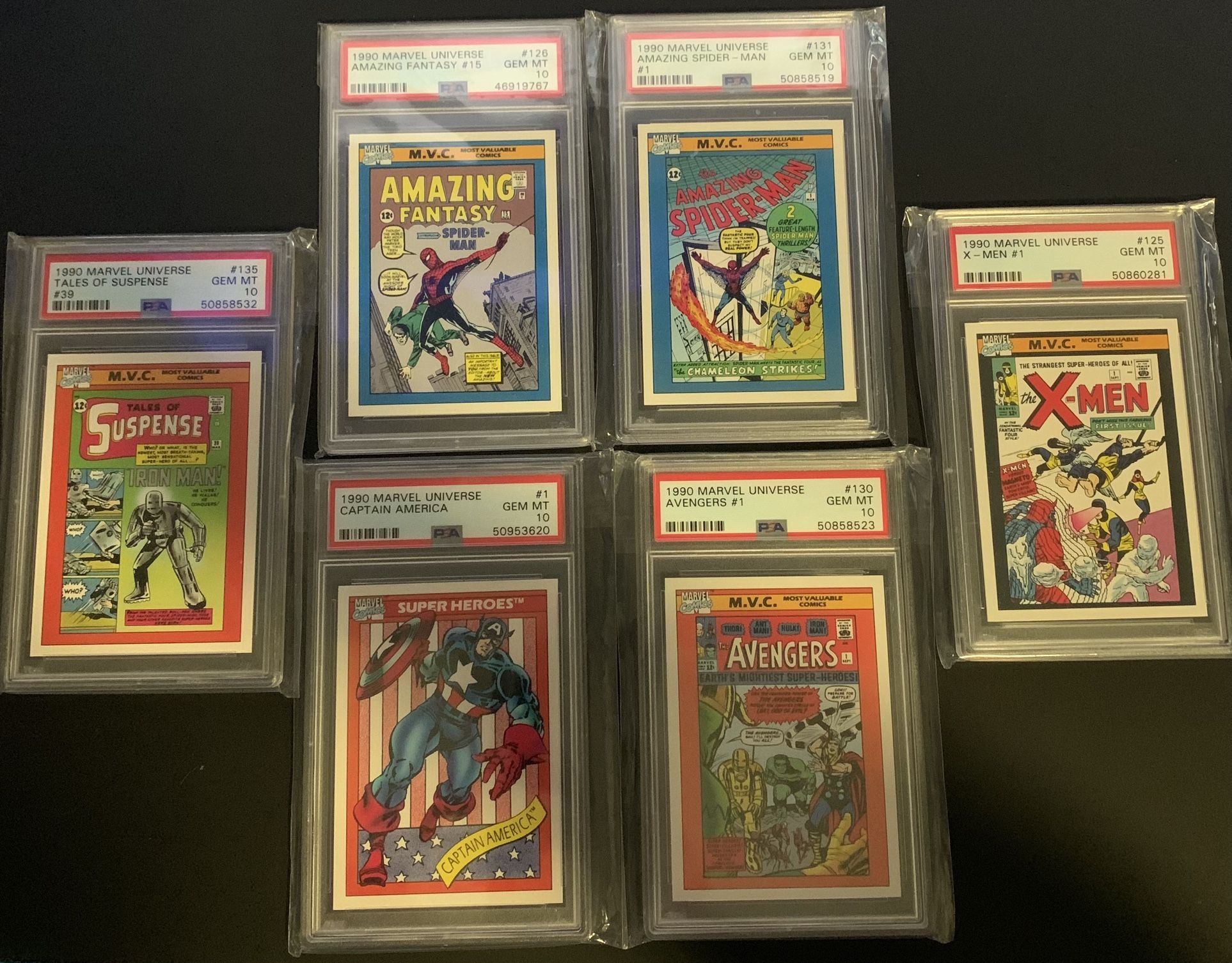 1990 Marvel Universe PSA 10