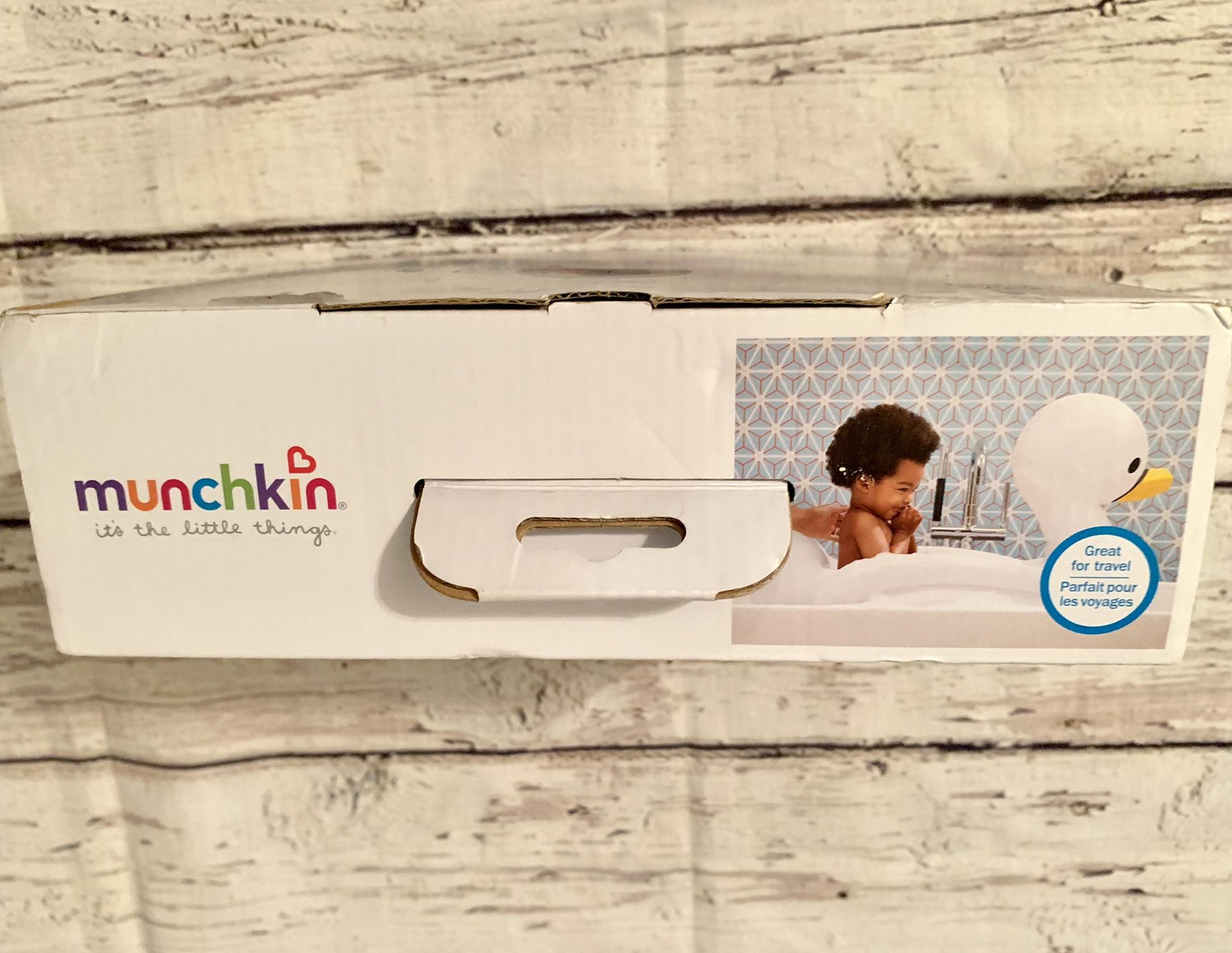 Munchkin White Hot Inflatable Duck Tub