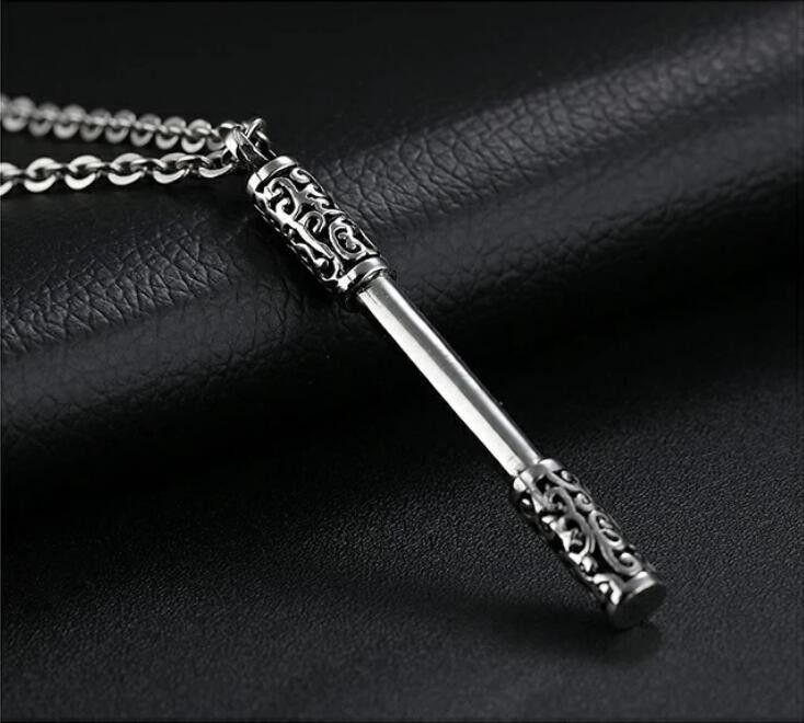 "Stainless steel sticks pendant necklace for women/men, N90201P208