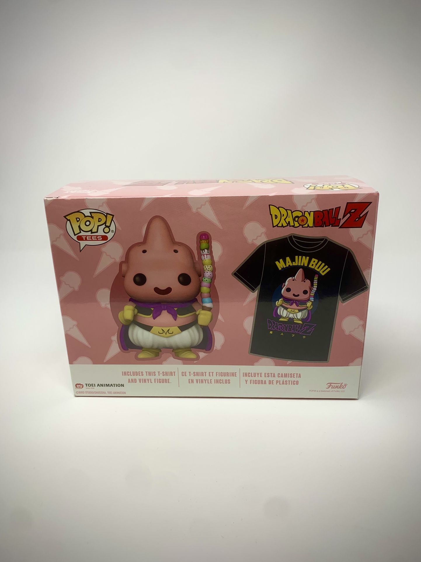 Funko Pop Tees DragonBall Z Majin Buu Exclusive