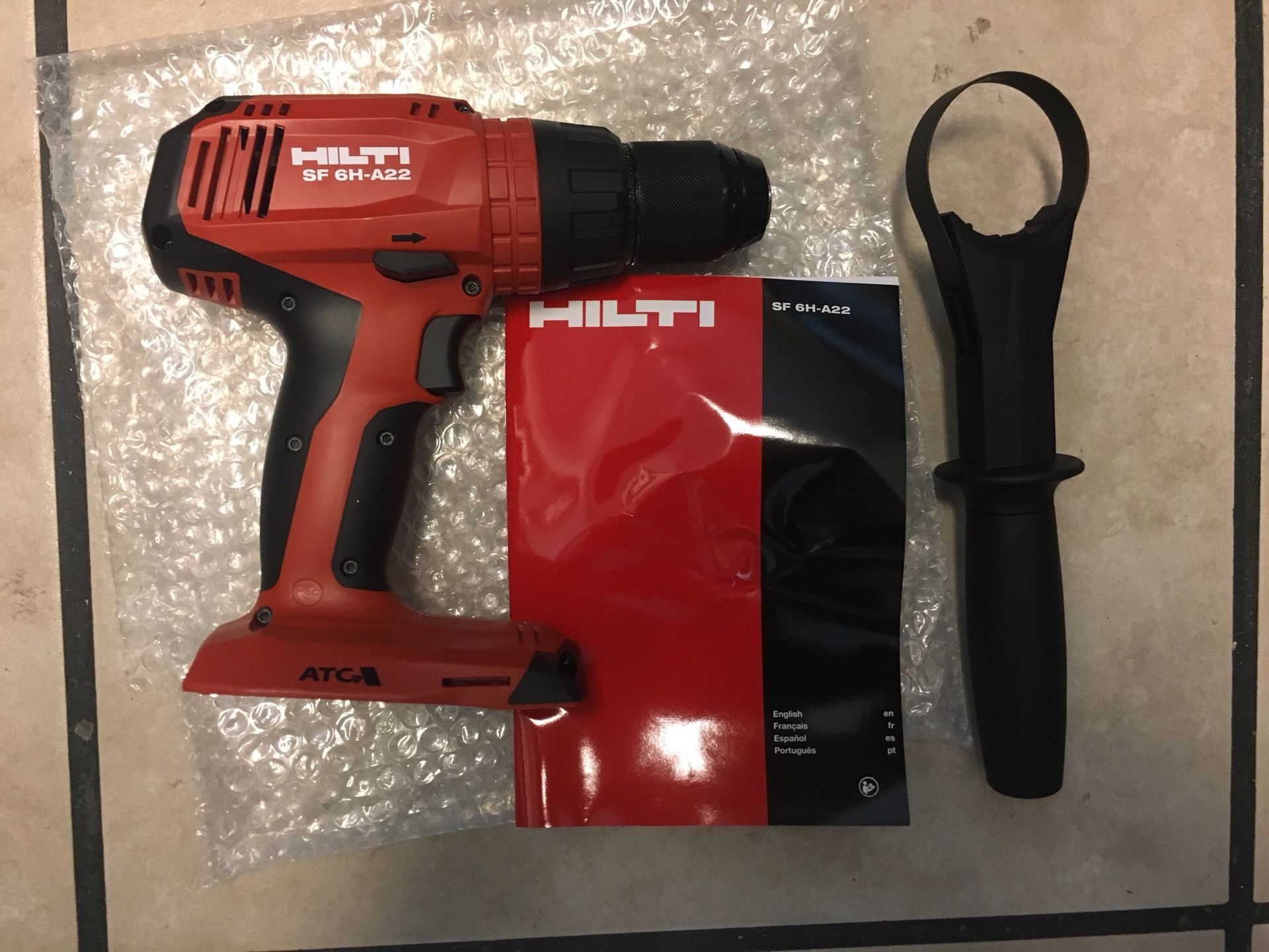 thumbnail image 2 of Hilti SF 6H-A22 Cordless Hammer Drill Driver - 1/2 Inch Tool Body Only (No Battery/Charger) 2 of 12