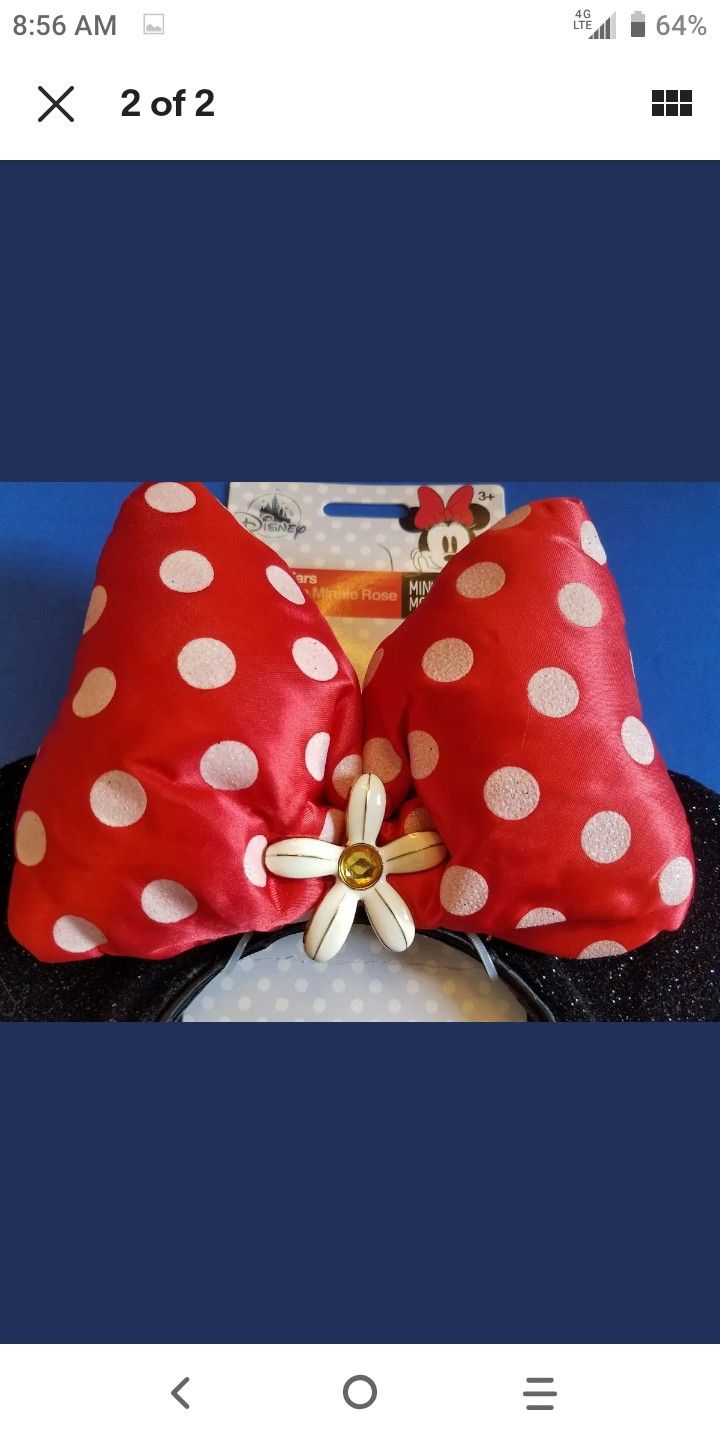 Disney's Minnie Mouse Ears And Headband