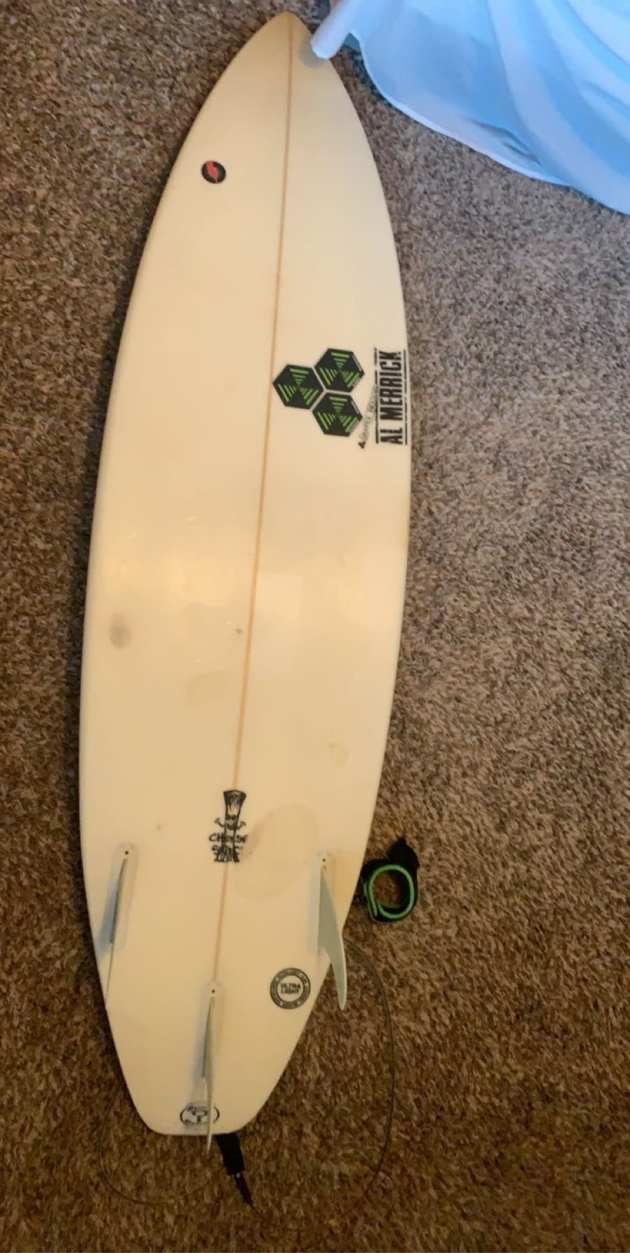 Surfboard with everything