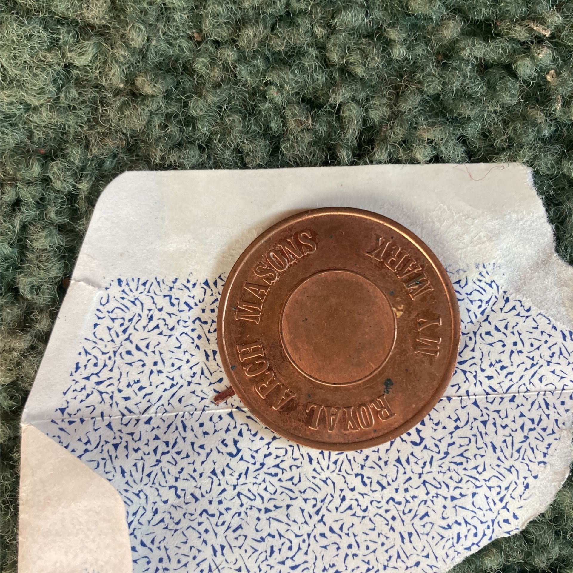 Royal Arch Mason Penny