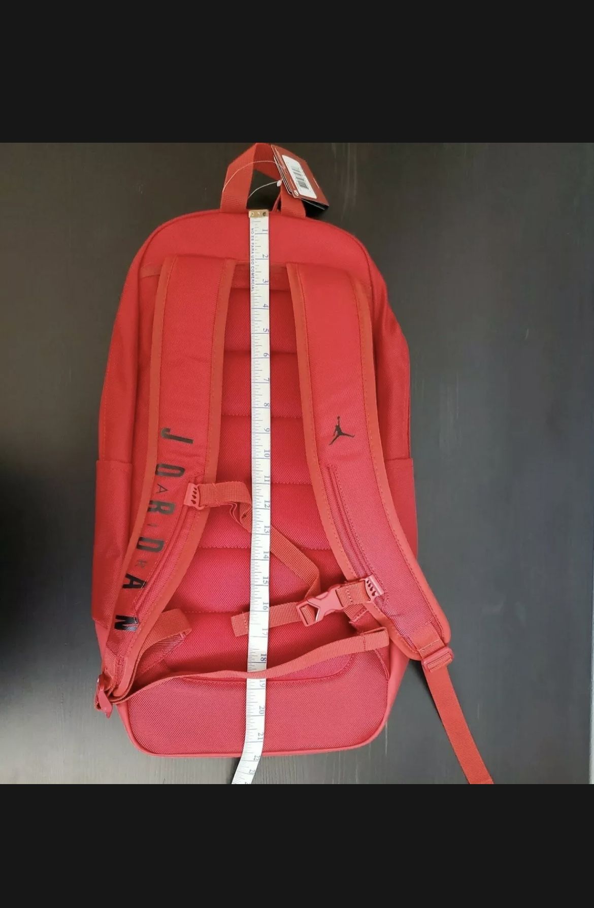 Jordan Jumpman Logo Fluid Gym Red Backpack RARE LIMITED EDITION