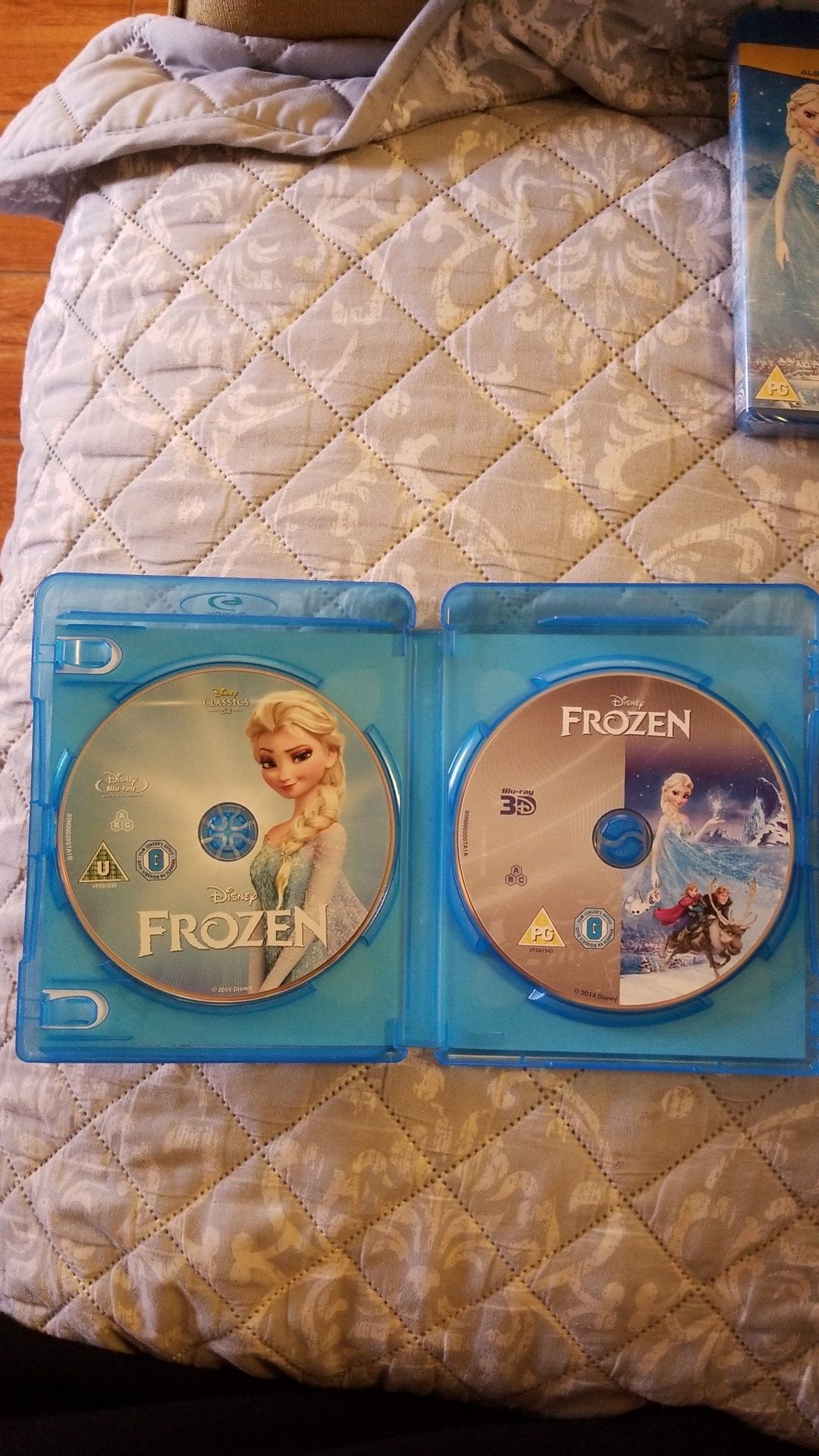 Sealed Disney's Frozen Bluray 3D