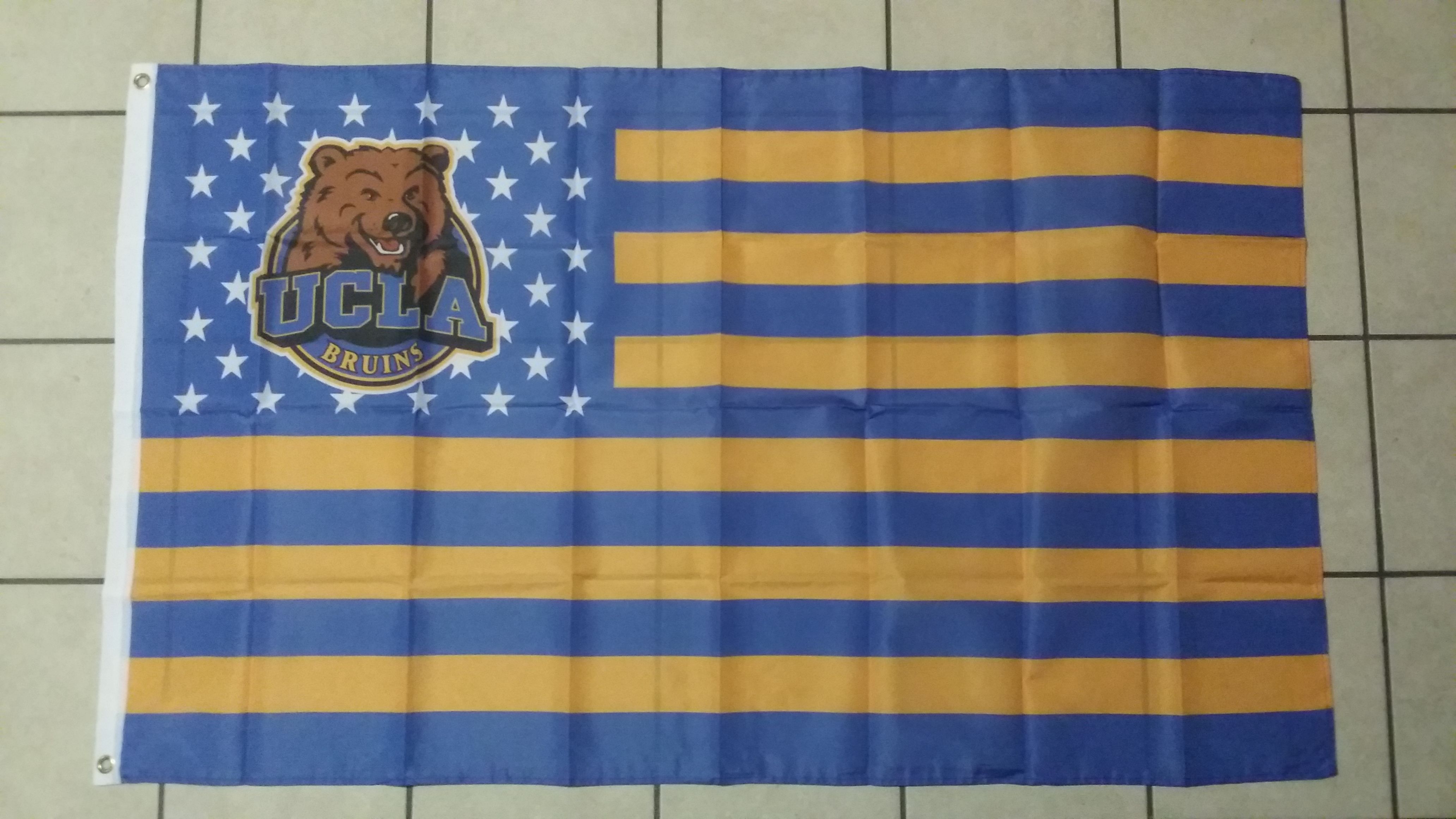 Brand New NCAA PAC 12 UCLA Bruins Flag 3ftX5ft