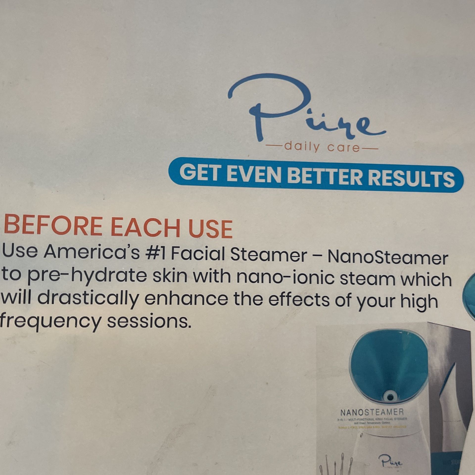 Pure Daily Care Nano Steamer #1 Facial Steamer 