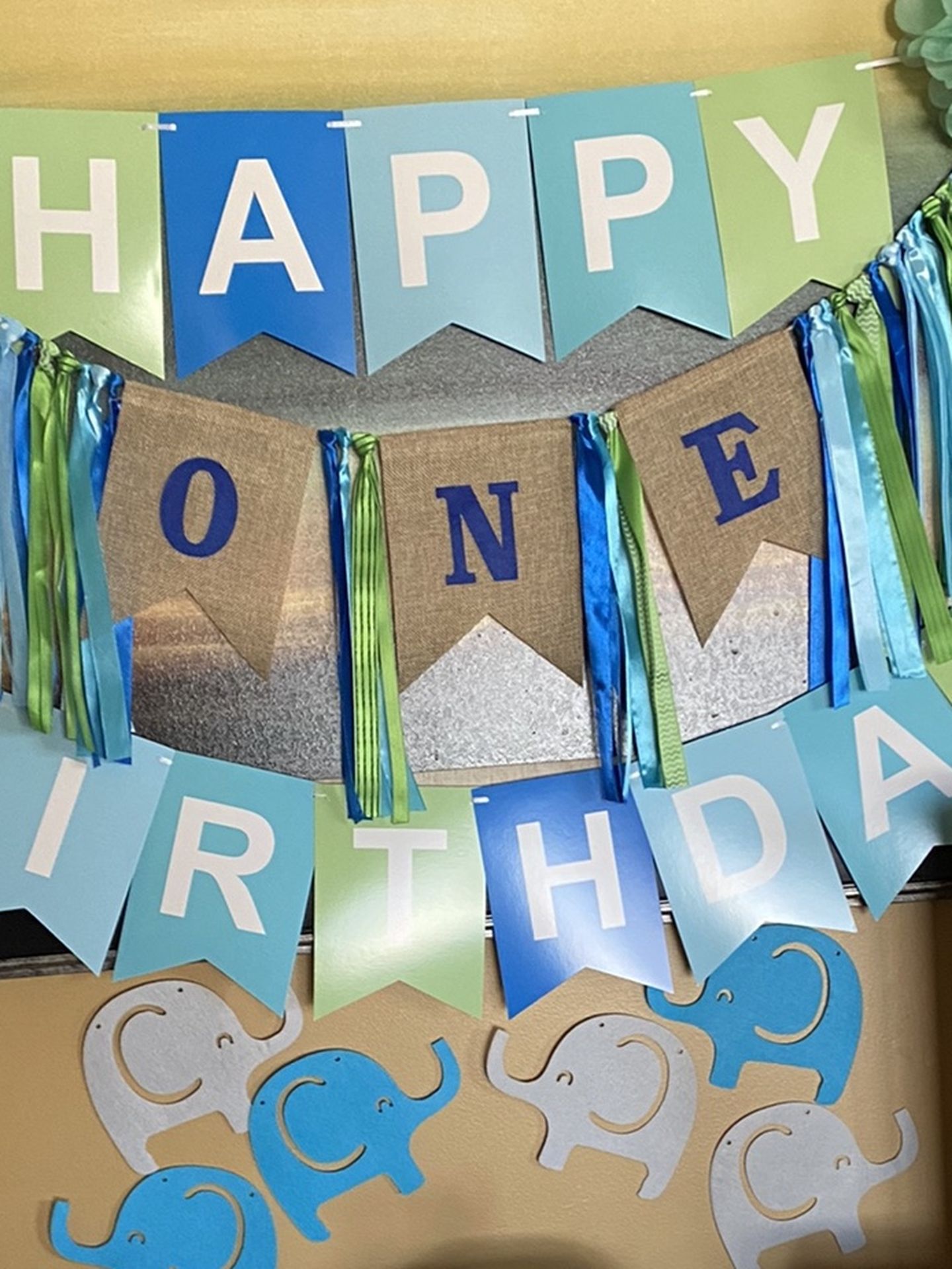1st Birthday Banners