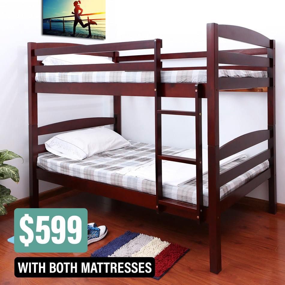 Bunk Bed With Both Mattresses!