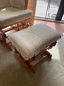 Custom Upholstered Glider Chair Thumbnail