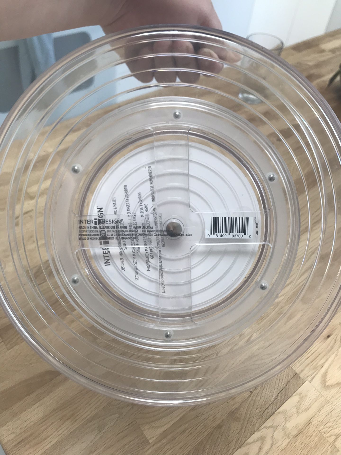 Bed Bath and Beyond Spinning Shelf Organizer