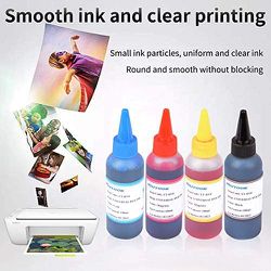Printer Ink Refill Dye Ink or HP Inkjet Printer Cartridges 1Set 4 Pcs Thumbnail