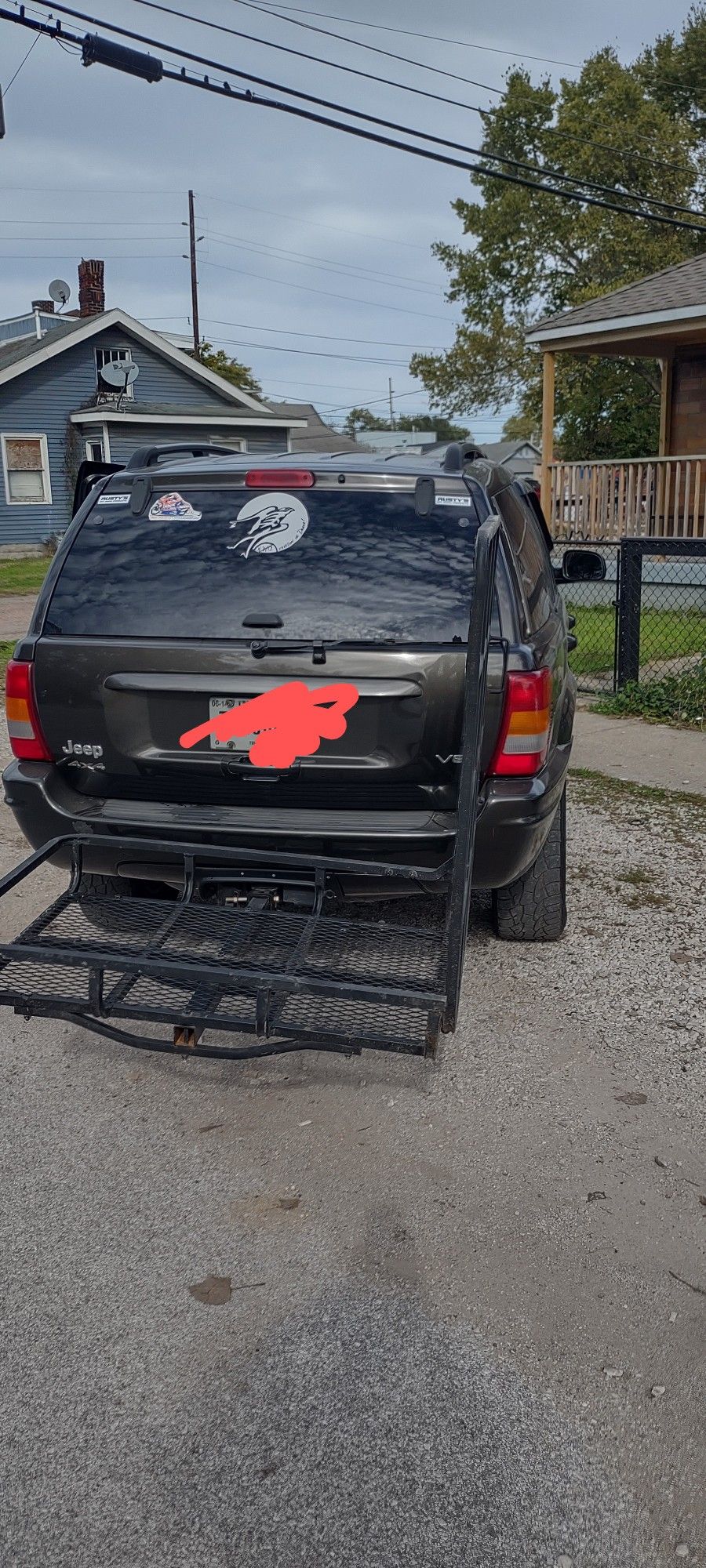 Hitch Mount Wheelchair Carrier/Deer Hauler W/ Ramp