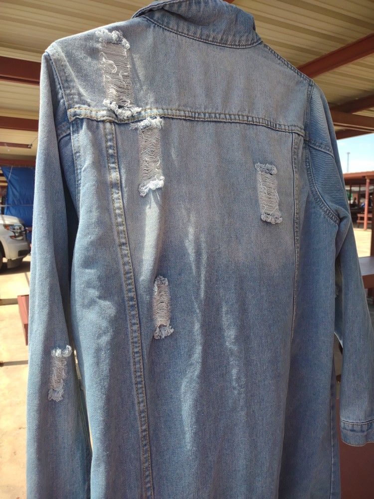 Blue Jean Jacket L g