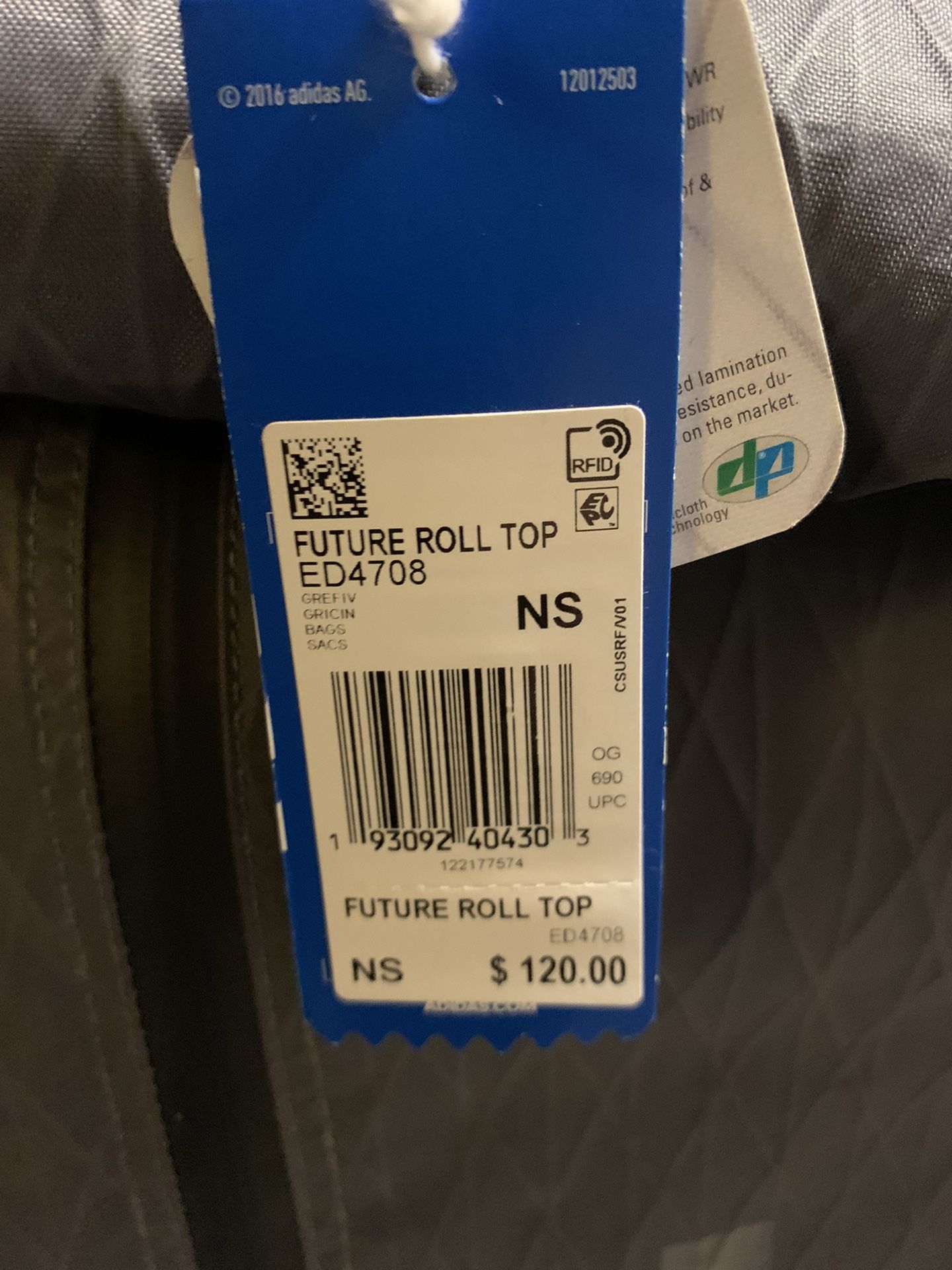 Adidas Future Roll Top Backpack