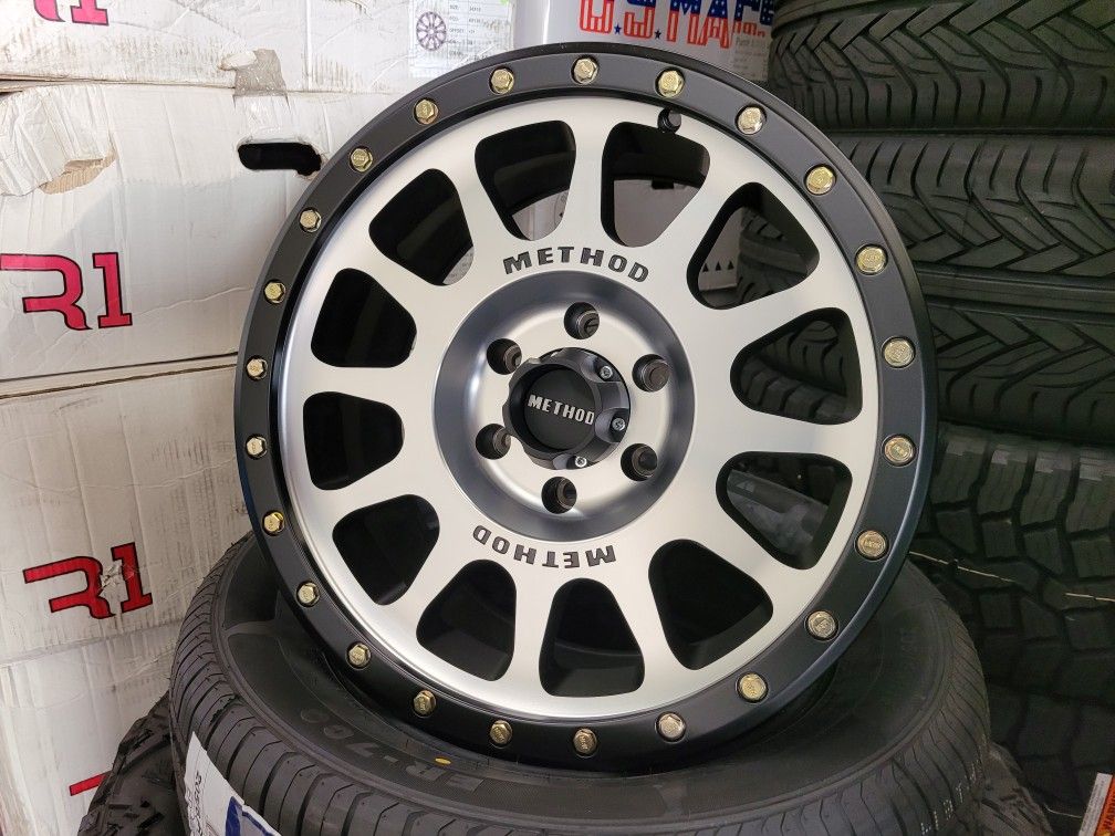 18" MethodNV 305 wheels rims aluminum