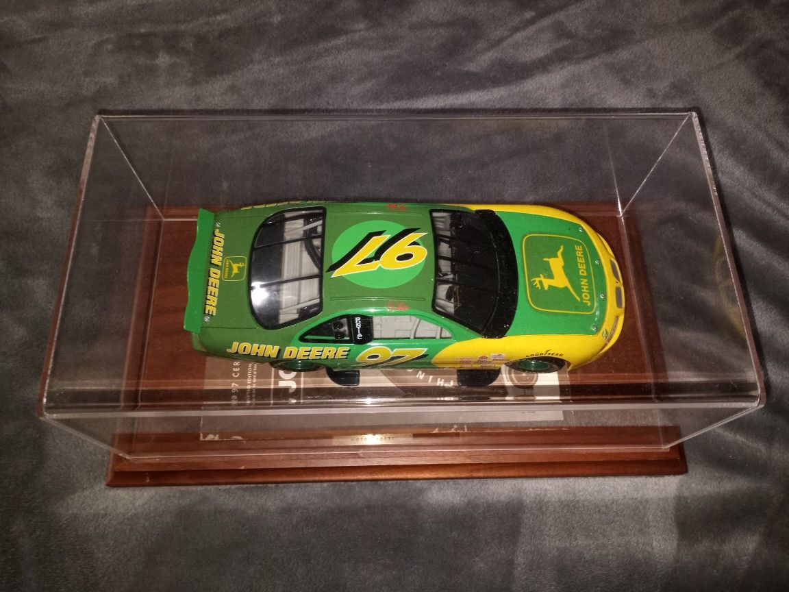1997 Limited Edition Hand Crafted 1/18th Scale John Deere Motorsports Stock Car
