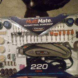 Chicago Multimate Rotary Tool 220 Pieces Thumbnail