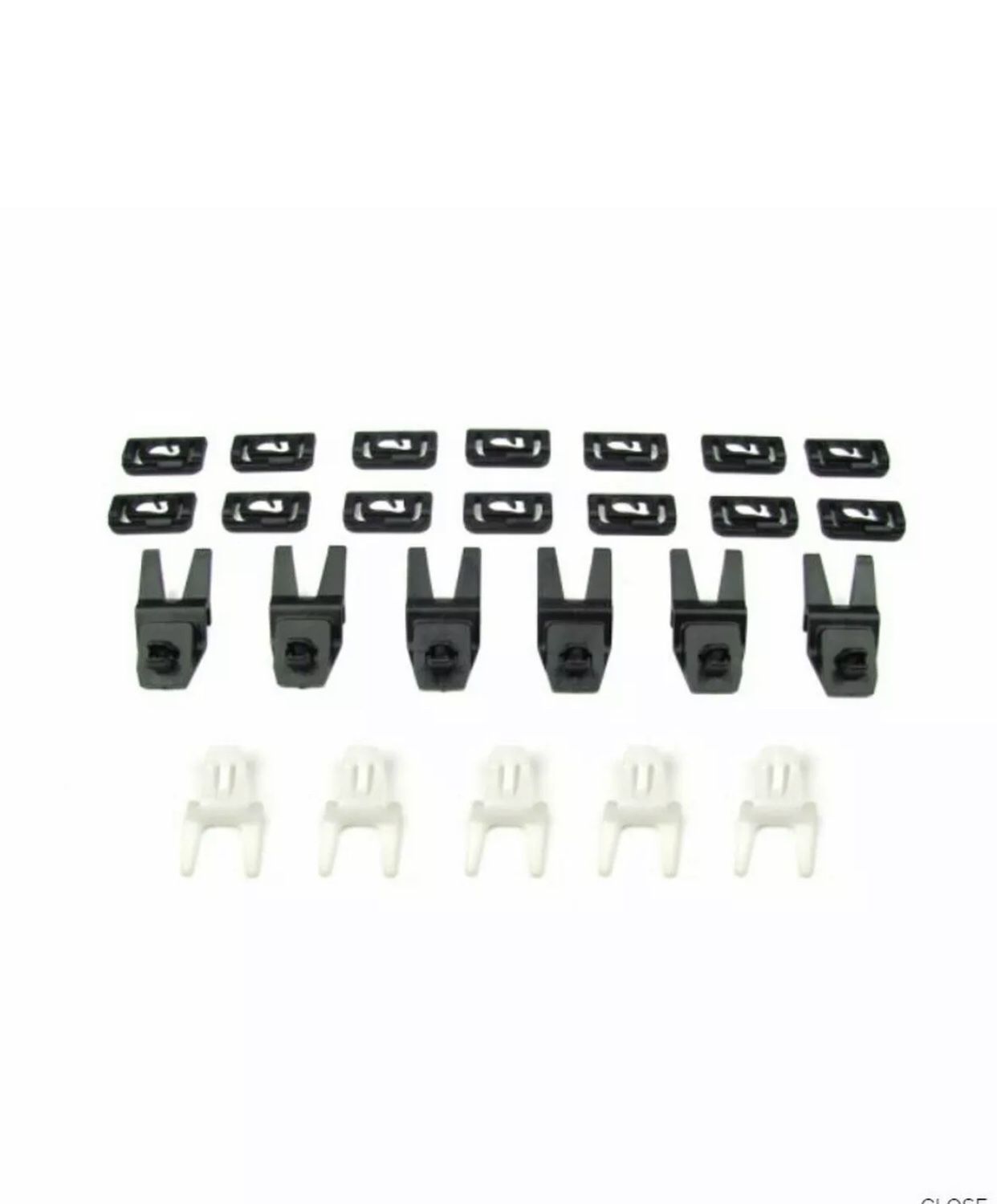 Toyota Windshield Trim Molding Clip Kit 25 pc 1(contact info removed) 1(contact info removed) Corolla Sedan