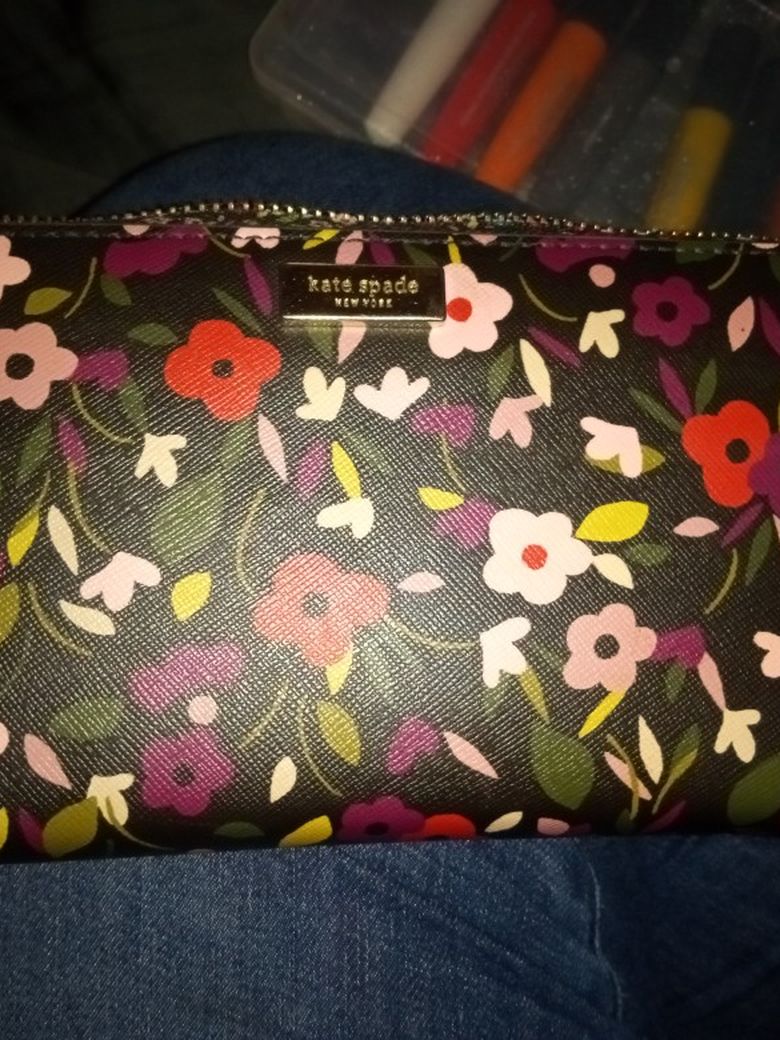 Boho Floral Kate Spade Wallet