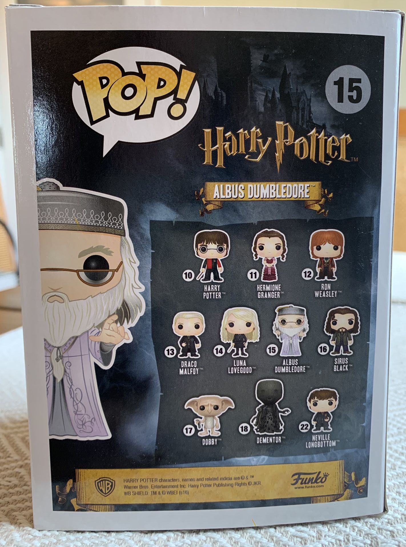 Funko Pop! Harry Potter #15 Albus Dumbledore VAULTED RETIRED