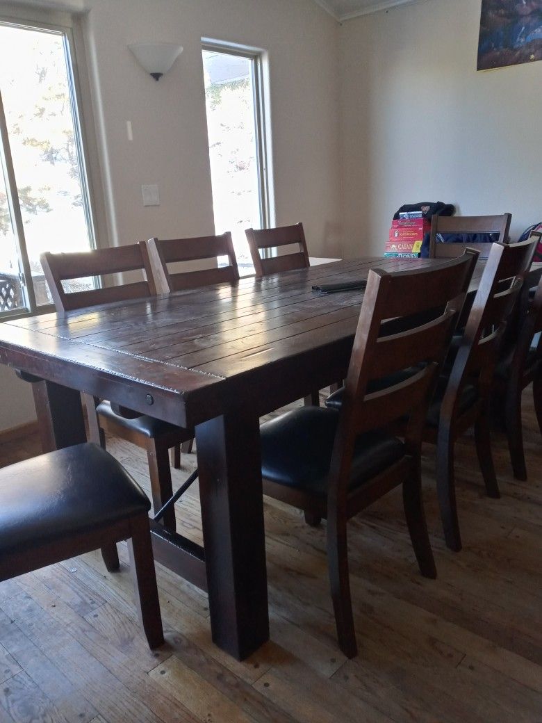 Wooden Kitchen Table