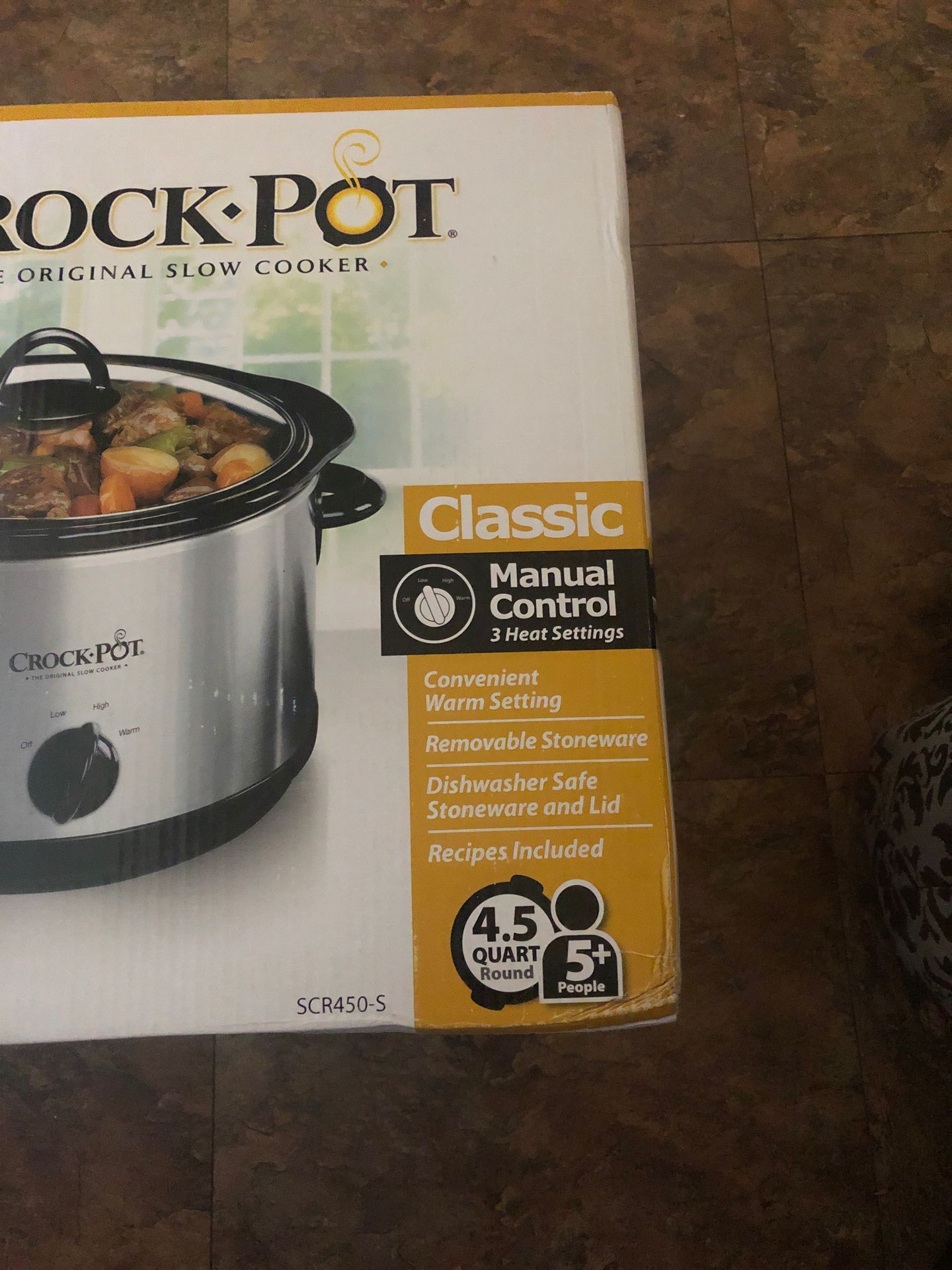 Crockpot the original slow cooker