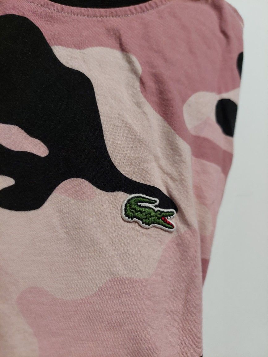 2 Lacoste T-shirts CAMO And Gray