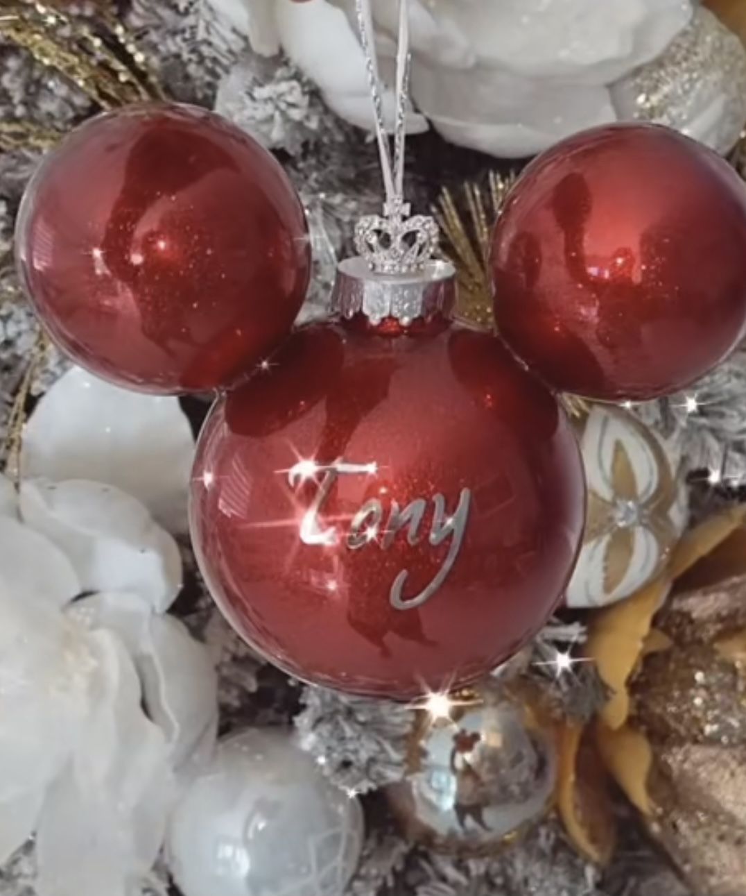 Minnie Or Mickey Mouse Ornaments Made