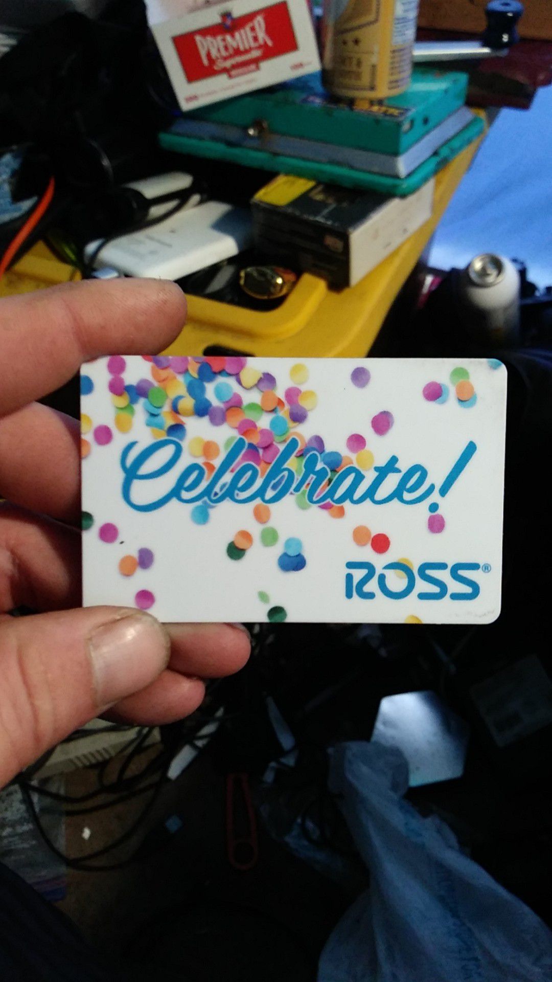 $100 Ross card
