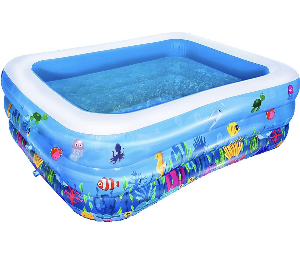 Inflatable Swimming Pool 70.8"x 55.1"x 23.6