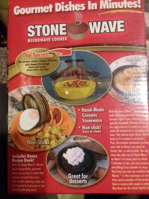 Stone Wave Microwave Cooker