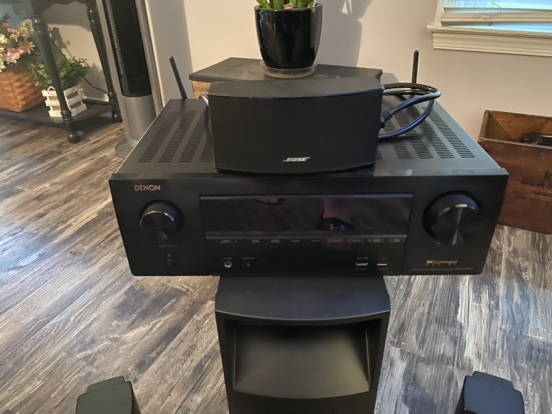 Bose Home Theater System with Denon Receiver