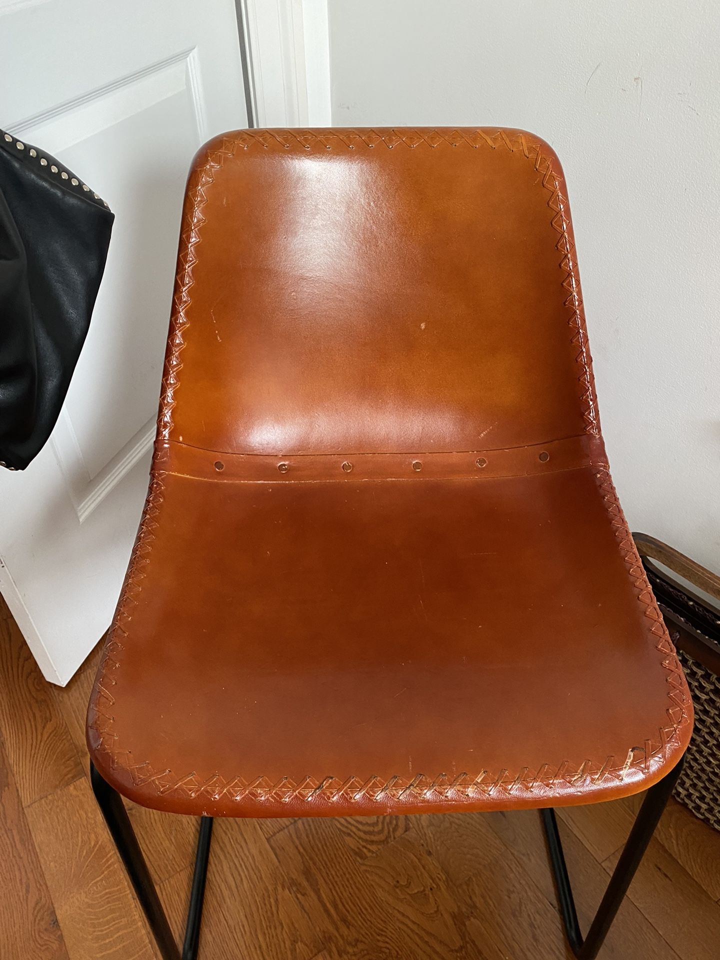CB2 Roadhouse Saddle Chair