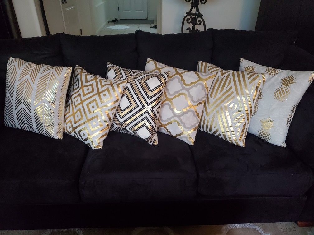 Set of 6 decorative pillow covers