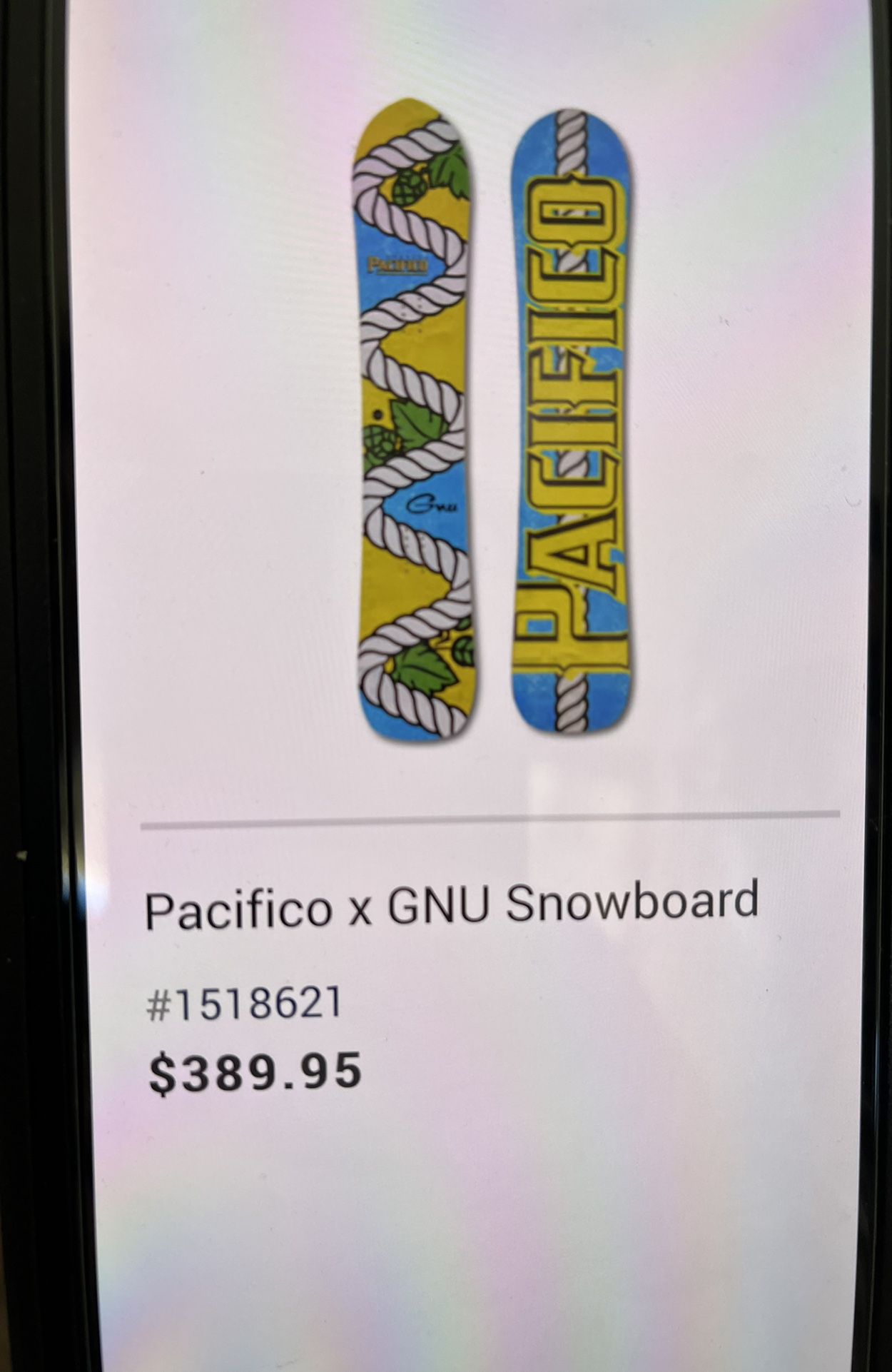 Pacifico Snowboard 