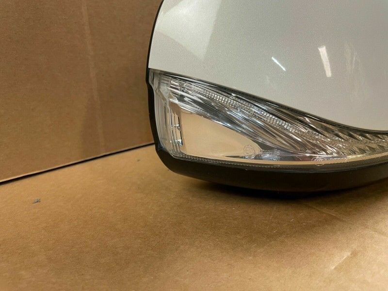 14-20 INFINITI Q50 RIGHT PASSENGER SIDE VIEW DOOR MIRROR W/ CAMERA WHITE