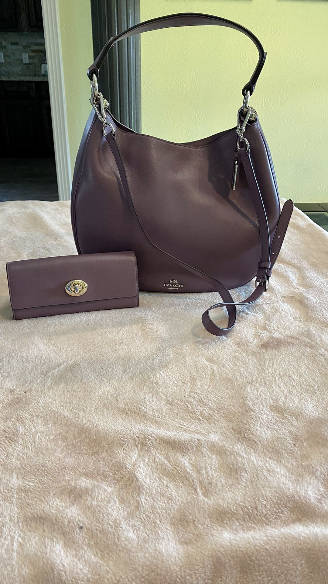 Coach Purse With Matching Wallet 