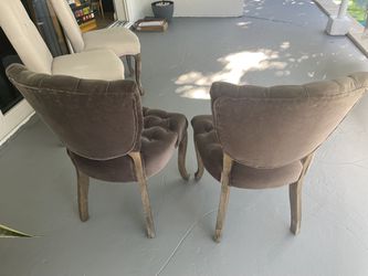 Dining Chairs - Brown (2) Thumbnail