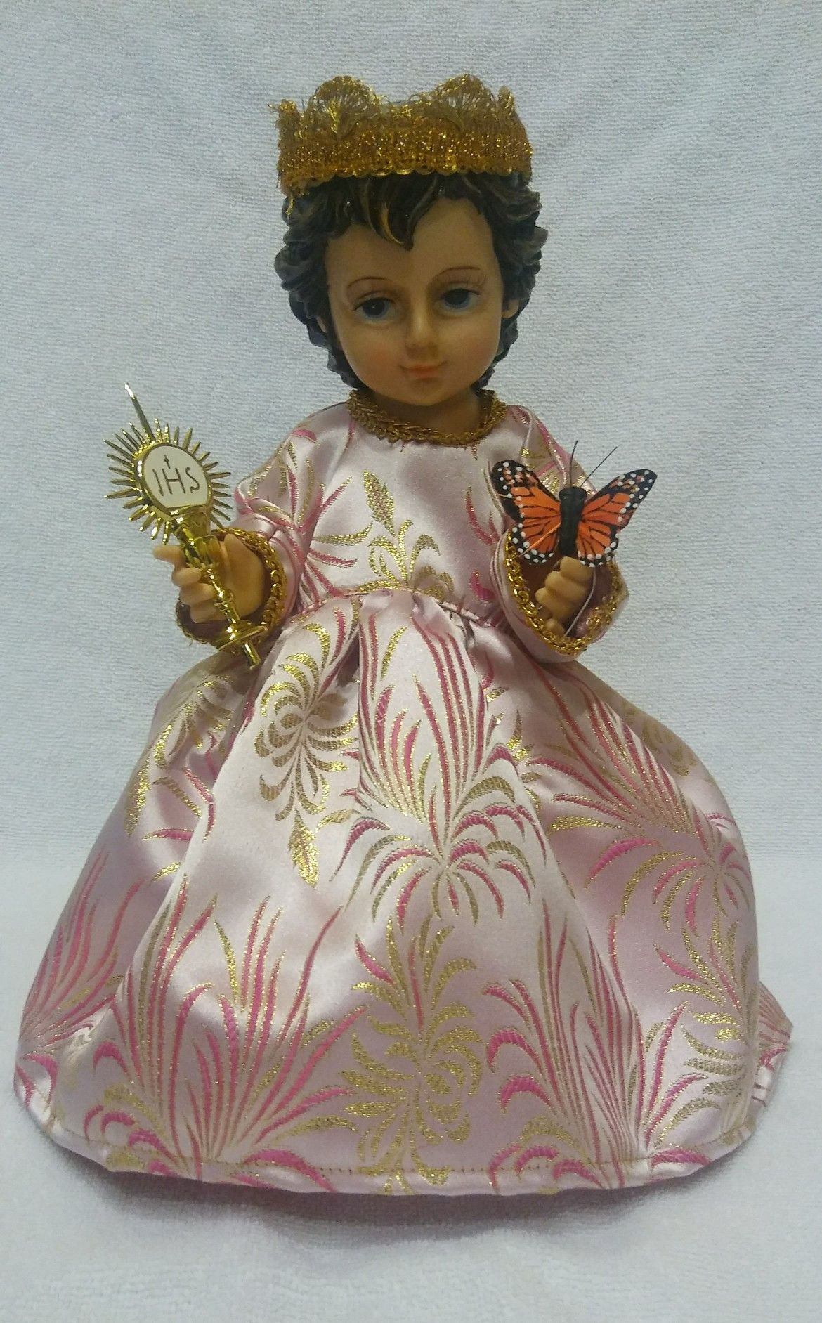 Vestidura Santo Niño de la Felicidad / Baby Jesus Dress Divine Infant Saint Child Holy Santo